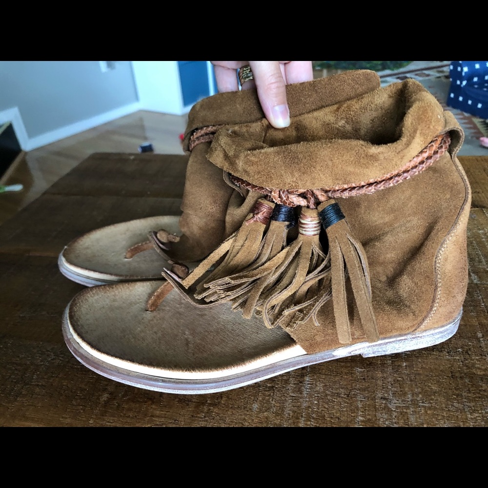 FREE PEOPLE Marlo moccasin boot sandal